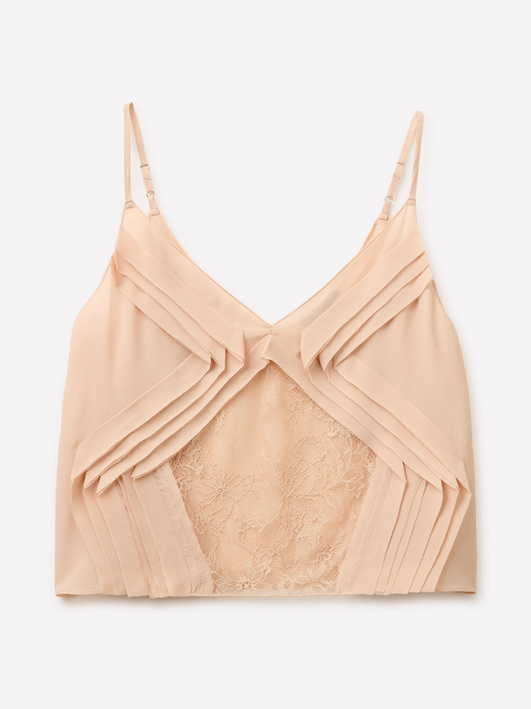 Top con pizzo