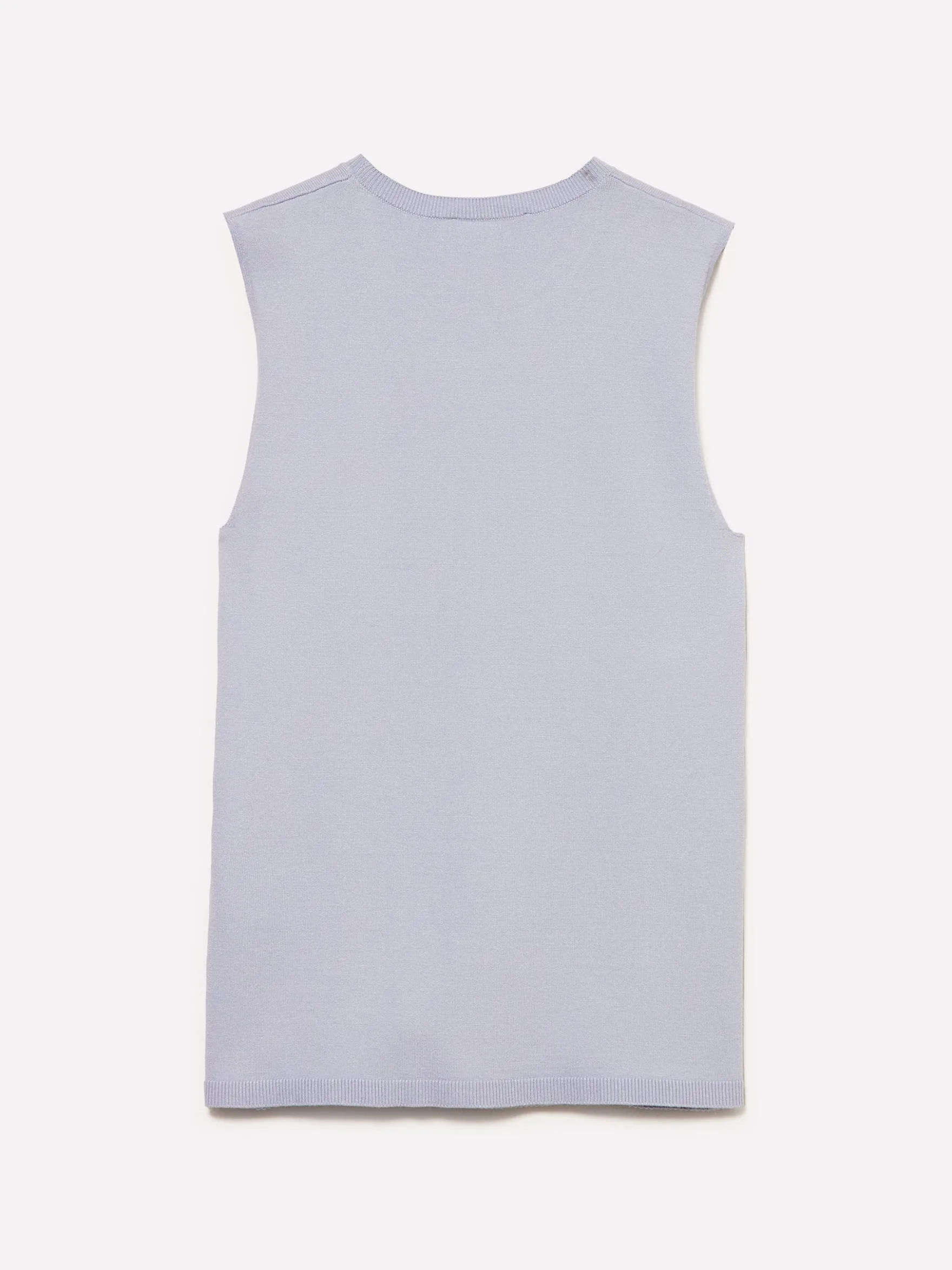 Top in maglia a costine