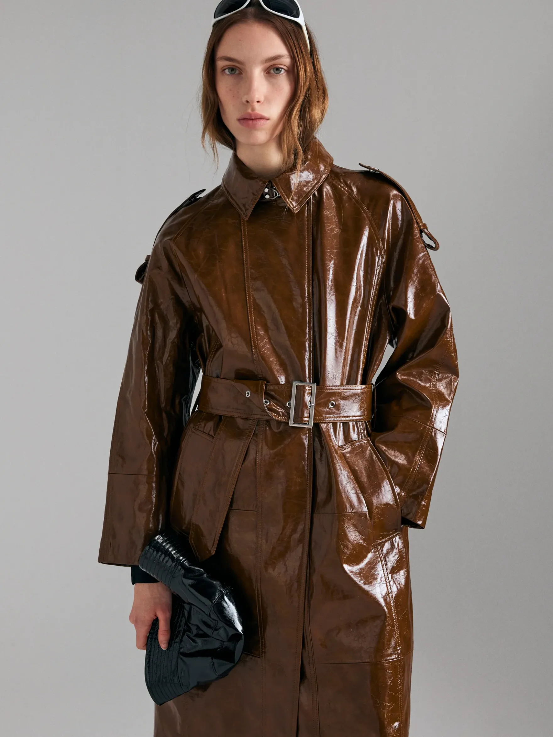 Trench verniciato