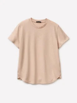 T-shirt in misto lino