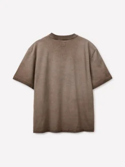 T-shirt sfumata con scritta