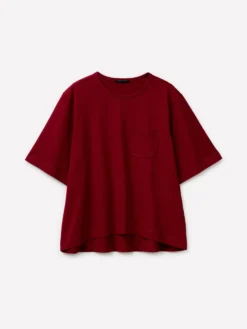T-shirt svasata in puro cotone